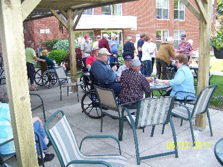 nursing home car show